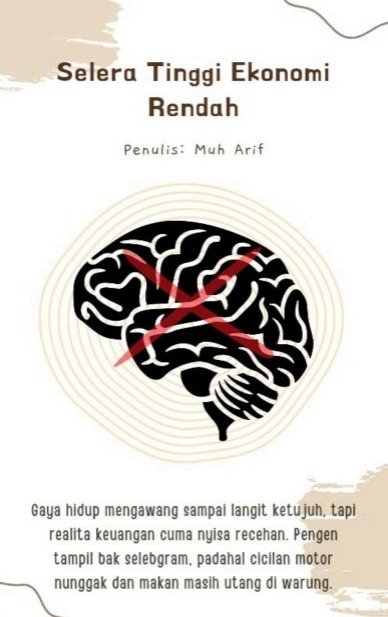 Cover Selera Tinggi Ekonomi Rendah